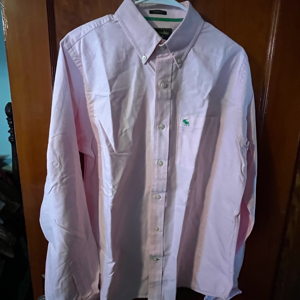 Abercrombie & Fitch mens long sleeve Oxford